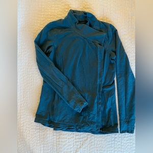 Lululemon Draping Jacket - Heathered Teal